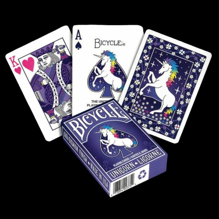 Карти за игра - Unicorn - Bicycle playing cards