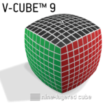 Рубик кубче - 9x9x9 - Pillow - V-Cube Rubik's cube