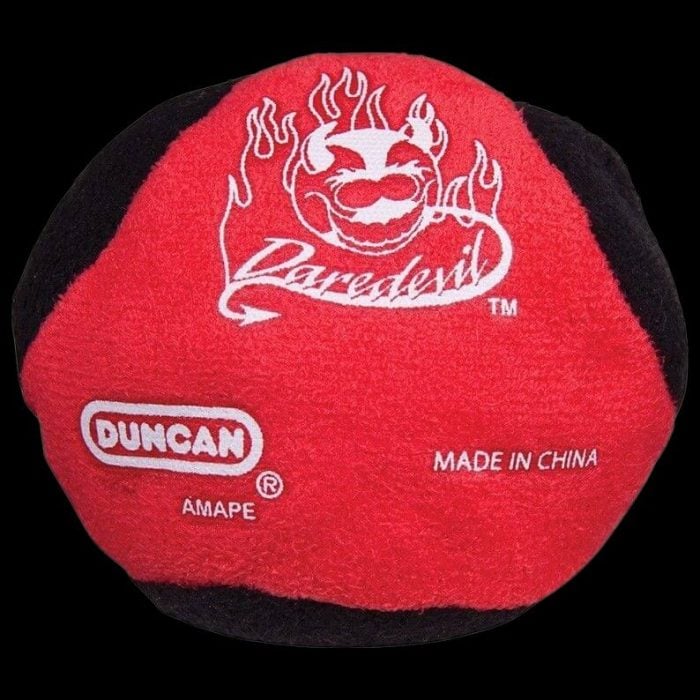 Хек за игра - Изкуствена кожа - 5 панела - Daredevil - Duncan footbag