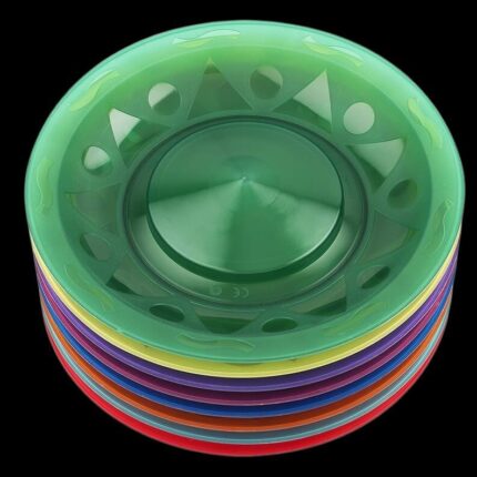 Чинии за въртене - Henry's spinning plate чинии за жонглиране spining plate juggling plate circus prop цена цени в комплект с пръчка за въртене циркови изкуства