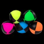 Топки за жонглиране - Squeeze 8 - Juggle Dream juggling balls цена цени професионални топки за жонглиране цена за 1 брой 8 панела UV цветове светят на UV светлина UV reactive colors 8 panels меки и разтегливи с пълнеж от просо