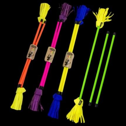 Флауърстик - Neo - Juggle Dream flowerstick флауърстик флауър стик flower stick цена цени freestyle game фриистайл игра flow arts devilstick devil stick девилстик девил стик uv реактивни цветове свети при излагане на uv светлина или при здрач uv reactive colors