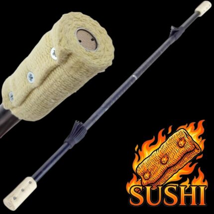 Огнен Стаф - 1.5 - One piece - Gora fire staff огнен контактен стаф contact staff for spinning and fire performance за огнено шоу представление огнени артисти цена цени