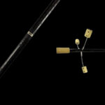 Огнен Стаф - 1.5м - 100мм глави - Spike - Gora fire staff за огнени изпълнения представления огнени артисти драгън стаф dragon staff цена цени