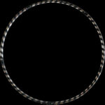 Огнен обръч - 90см - Poly Pro 5 wicks - Gora fire hoop за огнени представления шоу цена цени 5 кевларени огнени глави