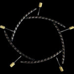 Огнен обръч - 90см - Poly Pro 5 wicks - Gora fire hoop за огнени представления шоу цена цени 5 кевларени огнени глави