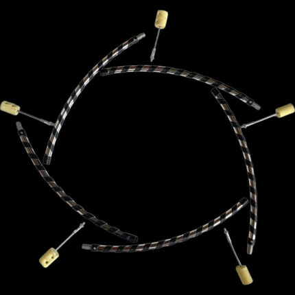 Огнен обръч - 90см - Poly Pro 5 wicks - Gora fire hoop за огнени представления шоу цена цени 5 кевларени огнени глави