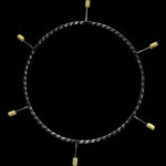 Огнен обръч - 90см - Poly Pro 6 wicks - Gora fire hoop за огнени представления шоу цена цени 6 кевларени огнени глави