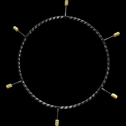 Огнен обръч - 90см - Poly Pro 6 wicks - Gora fire hoop за огнени представления шоу цена цени 6 кевларени огнени глави