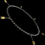 Огнен обръч - 90см - Poly Pro 6 wicks - Gora fire hoop за огнени представления шоу цена цени 6 кевларени огнени глави