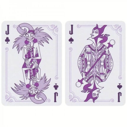 Карти за игра - Disney Villains Purple - Bicycle playing cards