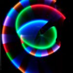 Светещ LED Стаф - 1м - Echo Spin - Firetoys LED staff