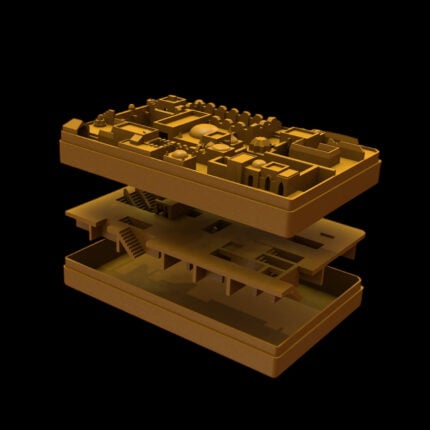 Сетивен пъзел - The Barbarian - The Cave Dweller - Inside3 sensory puzzle