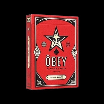 Карти за игра - Obey Red - Theory11 playing cards