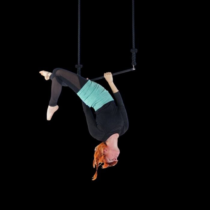 Трапец за въздушна акробатика - Prodigy Dyna-Core White - Firetoys shackle trapeze