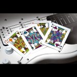 Карти за игра - The Beatles Black Special Edition - Theory11 playing cards
