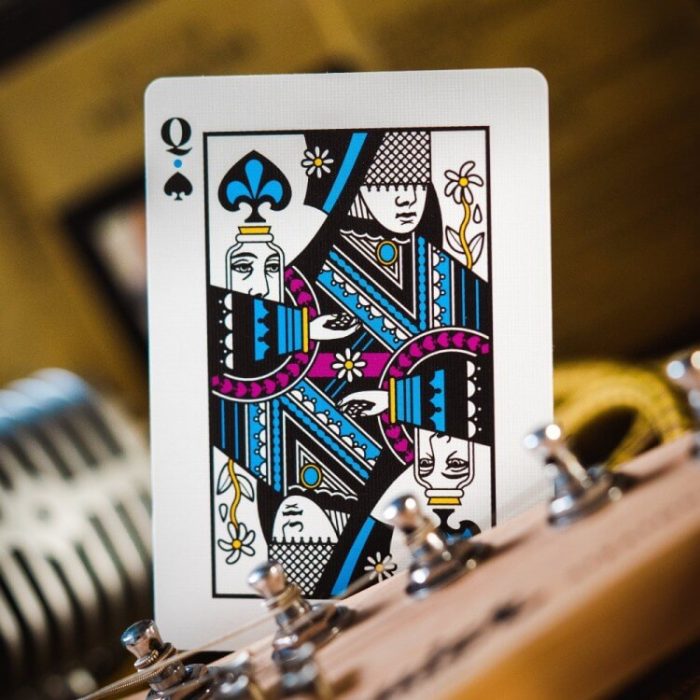 Карти за игра - The Beatles Black Special Edition - Theory11 playing cards