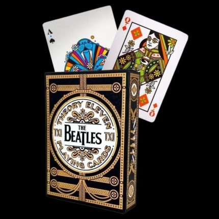 Карти за игра - The Beatles Black Special Edition - Theory11 playing cards