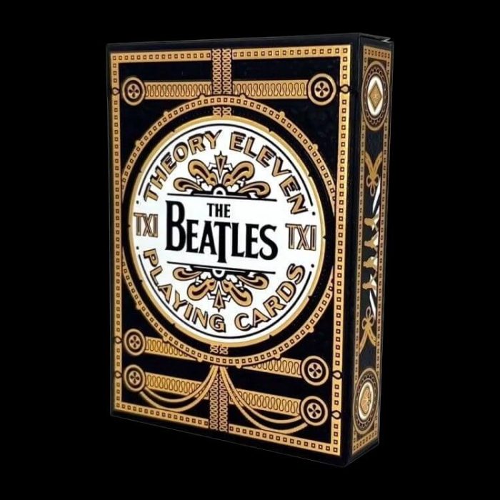 Карти за игра - The Beatles Black Special Edition - Theory11 playing cards
