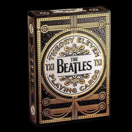 Карти за игра - The Beatles Black Special Edition - Theory11 playing cards