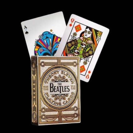 Карти за игра - The Beatles White Special Edition - Theory11 playing cards