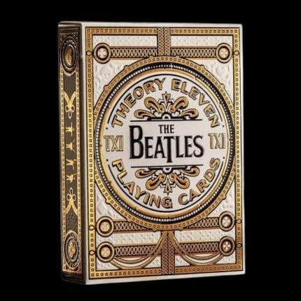 Карти за игра - The Beatles White Special Edition - Theory11 playing cards