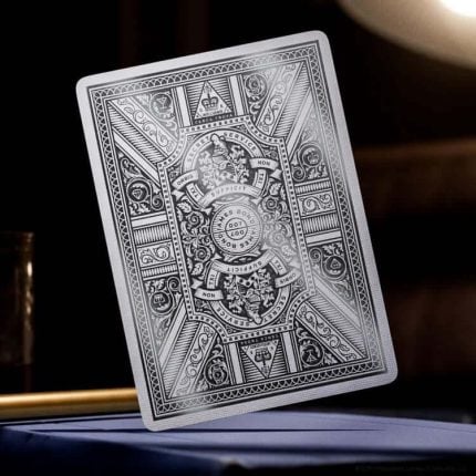 Карти за игра - James Bond Agent 007 Silver Edition - Theory11 playing cards