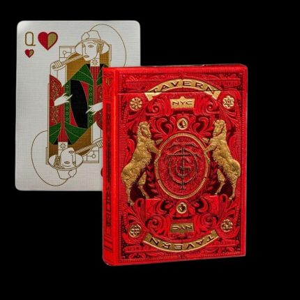 Карти за игра - Tavern on the Green Red Edition - Theory11 playing cards