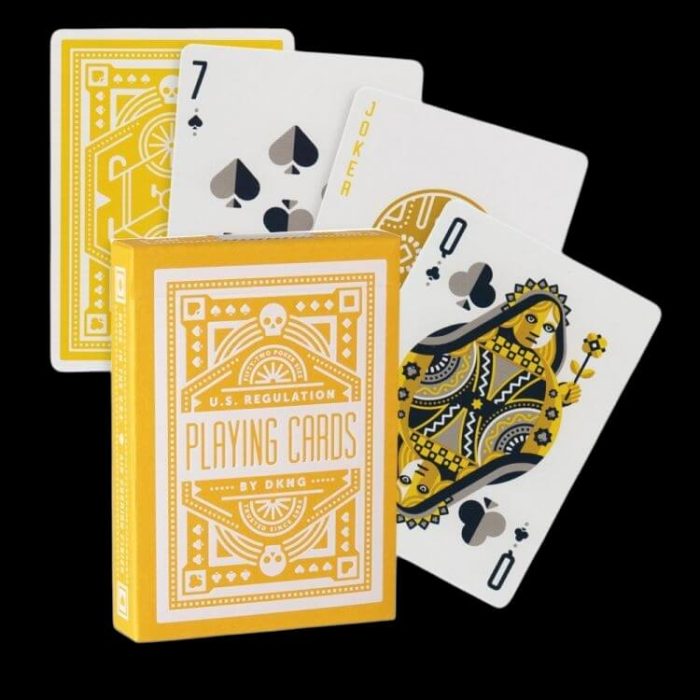 Карти за игра - Yellow Wheel - Art of Play playing cards