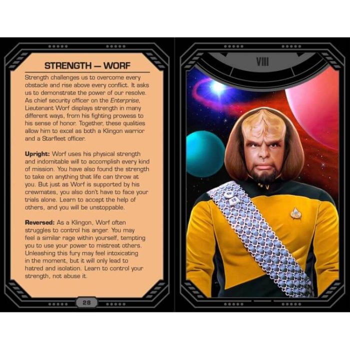 Таро карти - Star Trek The Next Generation - Insight Editions Tarot cards