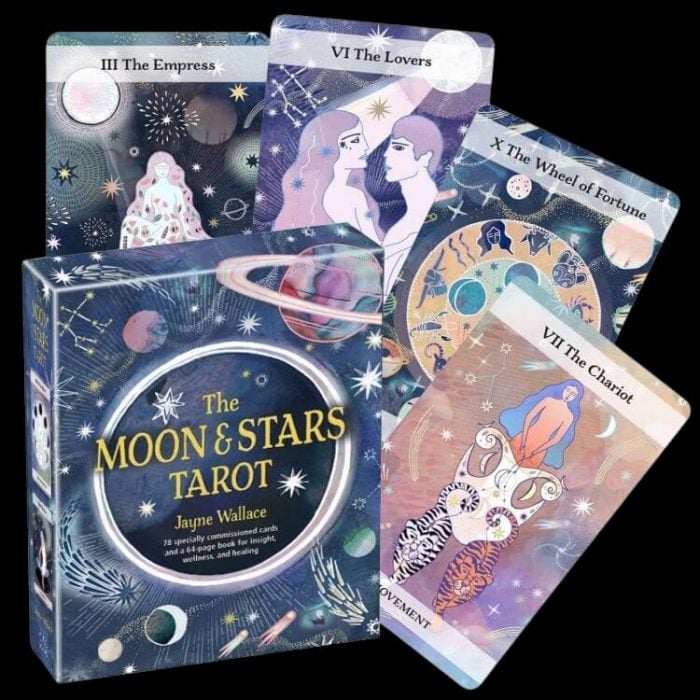 Таро карти - The Moon and Stars - Cico Books Tarot cards