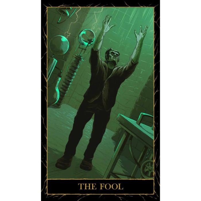 Таро карти - Universal Monsters - Insight Editions Tarot cards