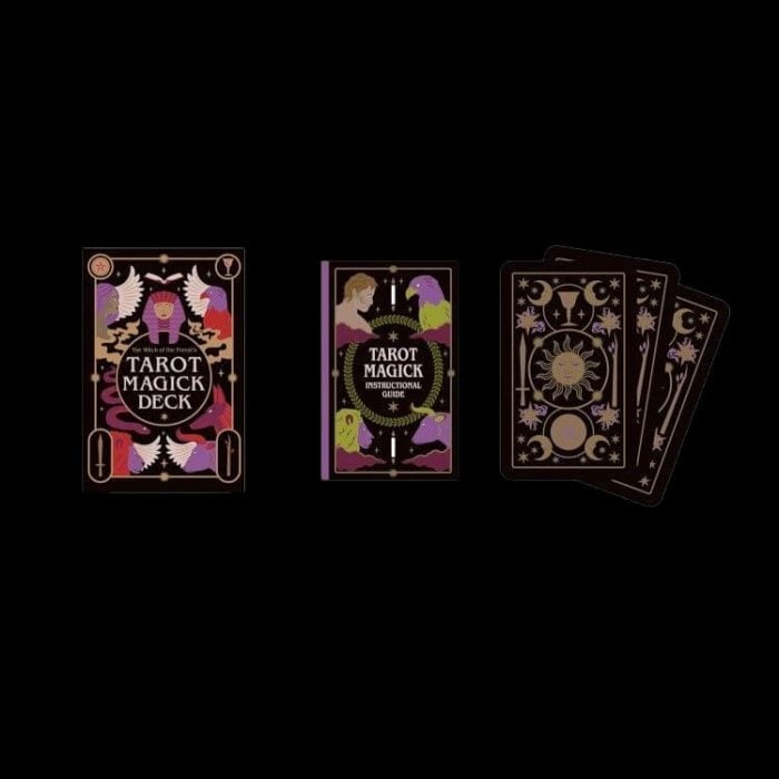 Таро карти - Witch of the Forest's Tarot Magick Deck - Leaping Hare Press Tarot cards