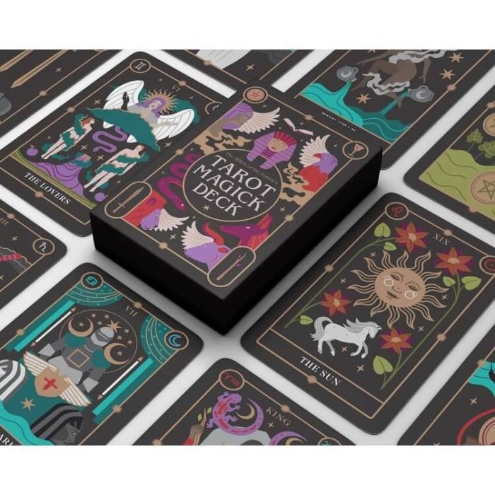 Таро карти - Witch of the Forest's Tarot Magick Deck - Leaping Hare Press Tarot cards