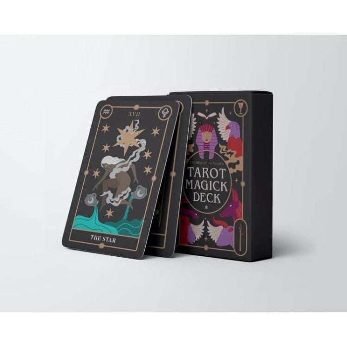 Таро карти - Witch of the Forest's Tarot Magick Deck - Leaping Hare Press Tarot cards