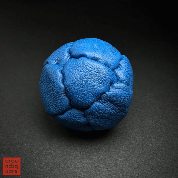Хек за игра Spuds Plus - Естествена кожа - 14 панела - Aroundsquare genuine leather footbag