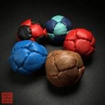 Хек за игра Spuds Plus - Естествена кожа - 14 панела - Aroundsquare genuine leather footbag