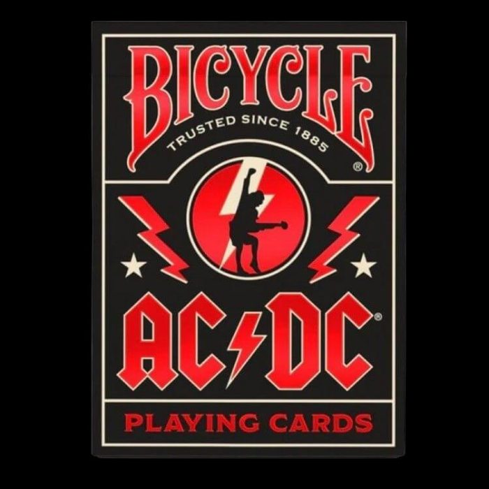Карти за игра - AC/DC - Bicycle playing cards