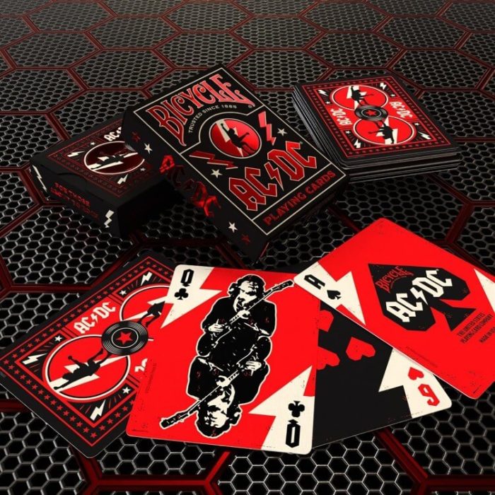 Карти за игра - AC/DC - Bicycle playing cards