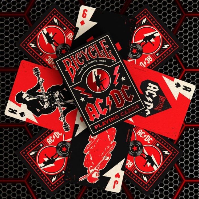 Карти за игра - AC/DC - Bicycle playing cards