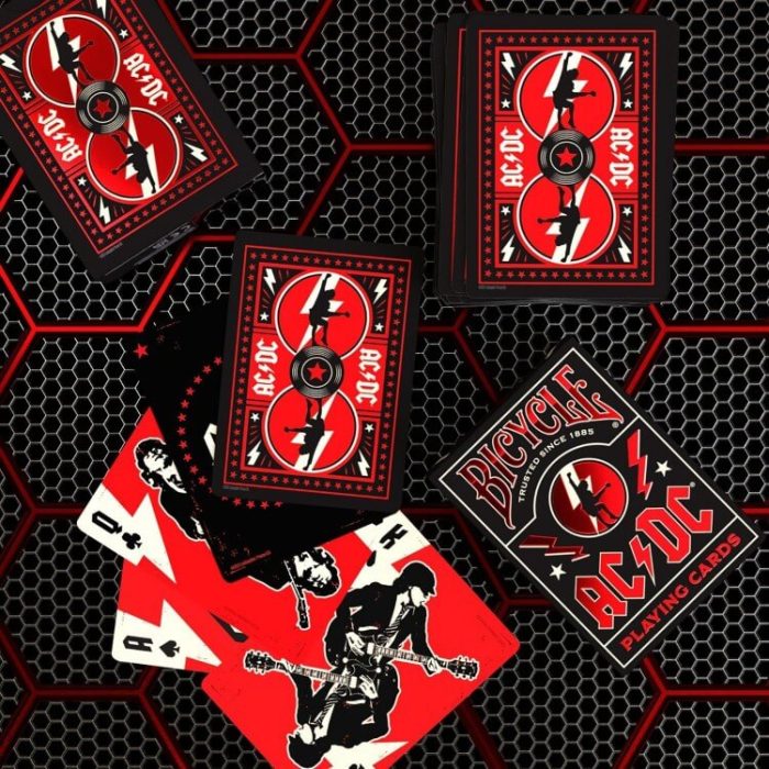 Карти за игра - AC/DC - Bicycle playing cards