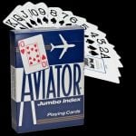 Карти за игра - Aviator Jumbo Blue - Bicycle playing cards