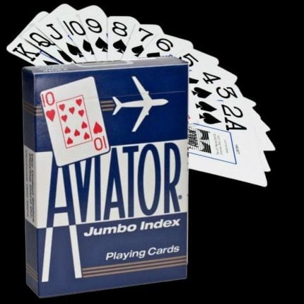 Карти за игра - Aviator Jumbo Blue - Bicycle playing cards
