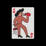Карти за игра - Henry and Sally - Art of Play playing cards