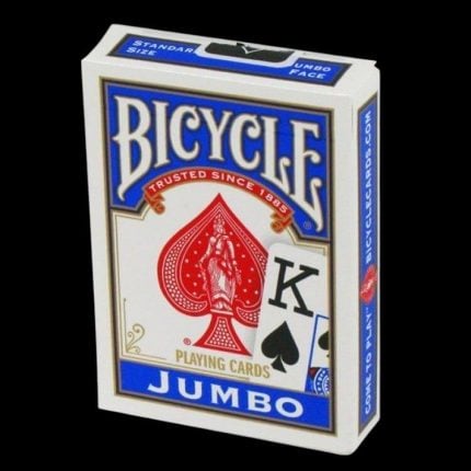 Карти за игра - Jumbo Blue - Bicycle poker playing cards