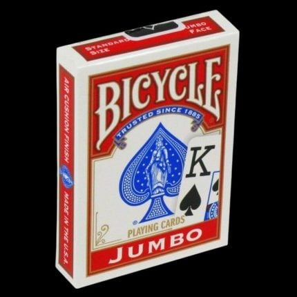 Карти за игра - Jumbo Red - Bicycle poker playing cards