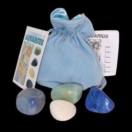 Кристални талисмани - Aquarius - Lo Scarabeo astrological crystal talisman водолей