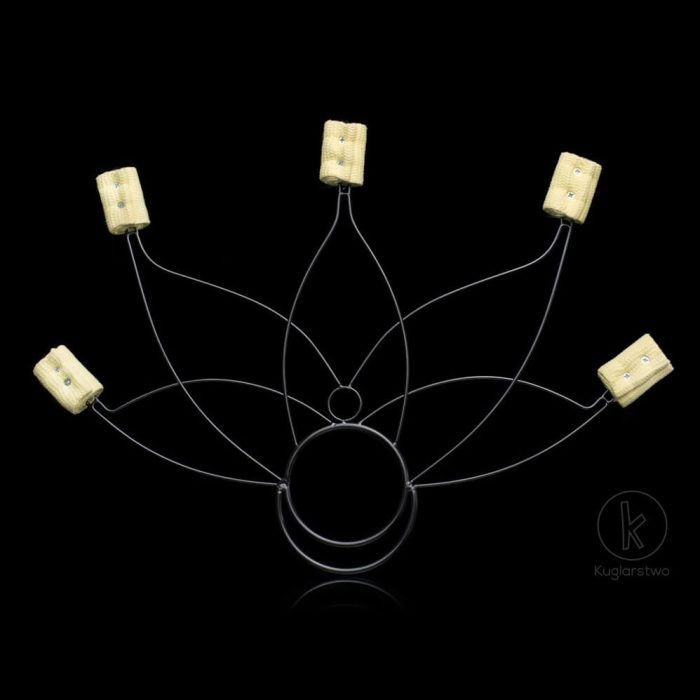 Огнени ветрила - 50мм глави - Lotus - KT fire fans