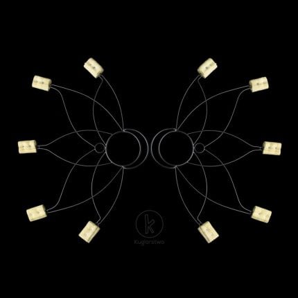 Огнени ветрила - 50мм глави - Lotus - KT fire fans