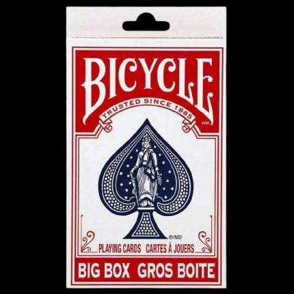 Големи карти за игра - Big Box Red - Bicycle playing cards
